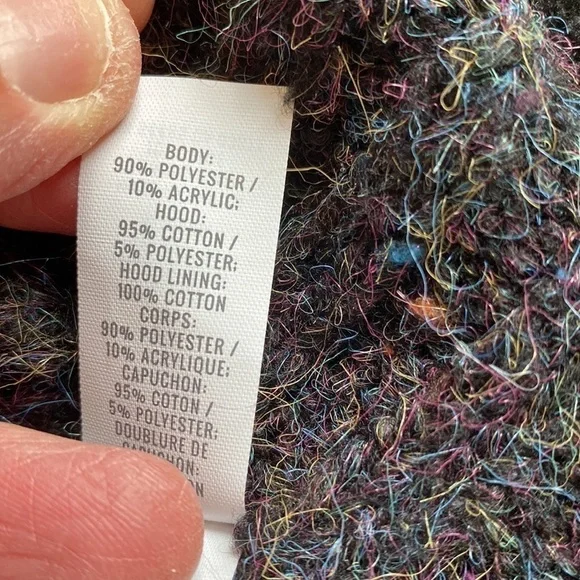 Aerie Offline Ribbed Sweater Hoodie Sweatshirt Womens Fall Warm knit Size Small - Picture 7 of 7